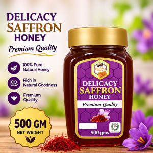500g Saffron Honey