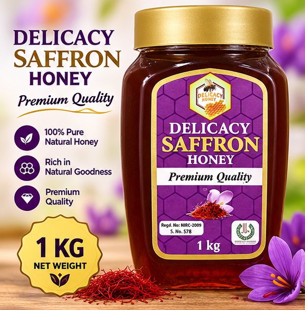 Saffron Honey